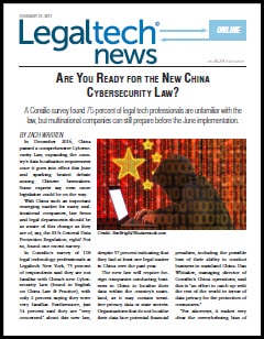 Are You Ready for the New China Cybersecurity Law?, Front Page, Screenshot