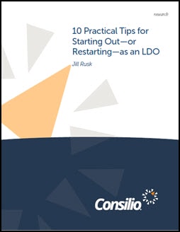 10 Practical Tips for Starting Out - or Restarting - as an LDO, Front Page, Screenshot